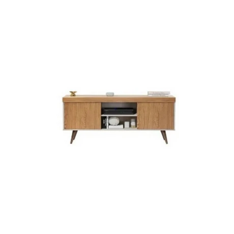 RACK PARA TV 55" OFF WHITE/NATURE COLLINS RACK PARA TV 55" OFF WHITE/NATURE COLLINS