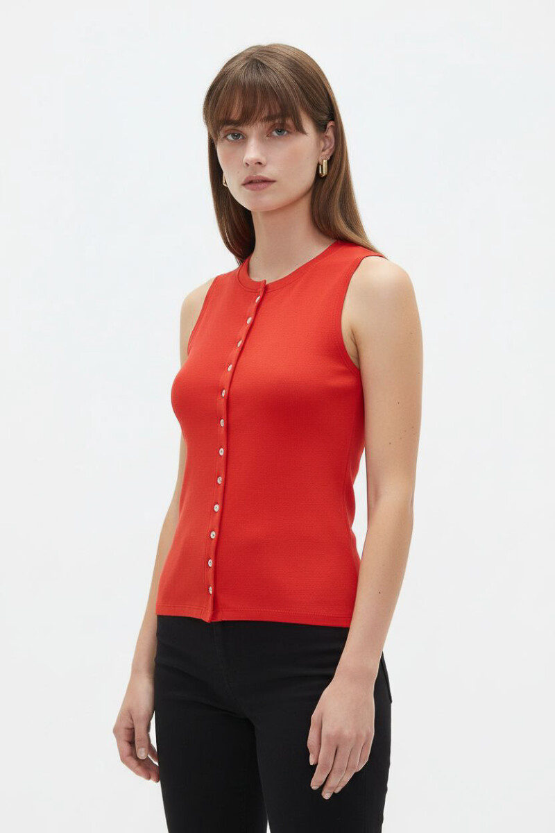 Musculosa Laema - Rojo 