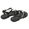 Sandalias Molekinha Zuecos de Mujer - 2344.129-28576 Negro-cristal