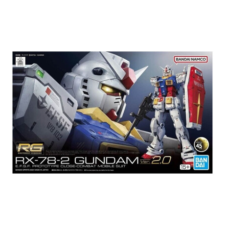 RX-78-2 Gundam Ver. 2.0 - Mobile Suit Gundam - Model Kit (Requiere Armado) RX-78-2 Gundam Ver. 2.0 - Mobile Suit Gundam - Model Kit (Requiere Armado)
