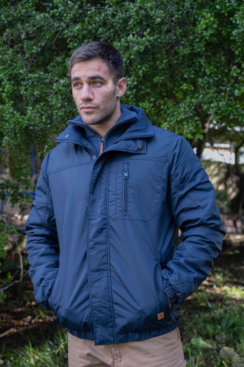 Campera impermeable - Azul 