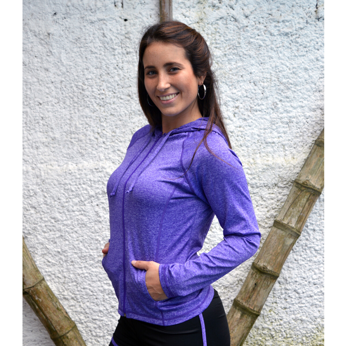 Campera Deportiva - lila 