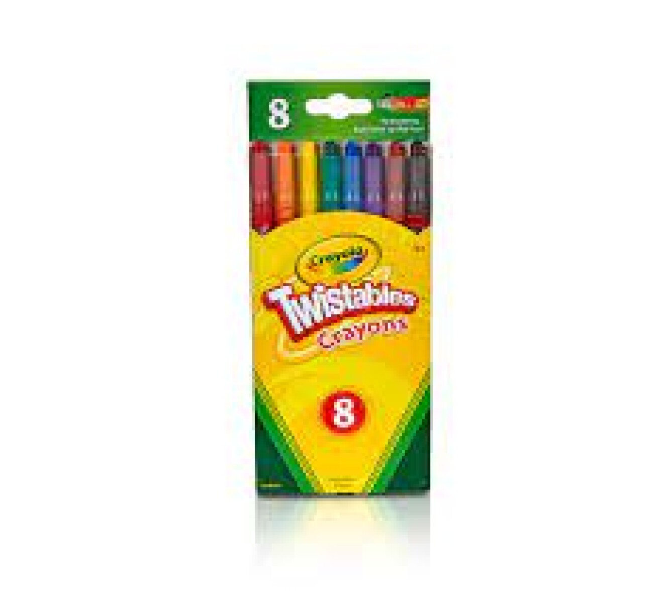 Crayones giratorios de 8 u 