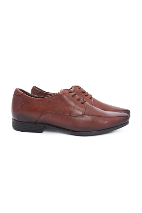 Zapato Pegada Marron Sin Cordones MARRÓN