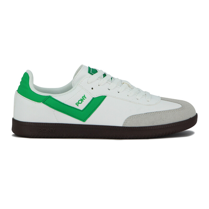 Pony Calzado Lifestyle MoMA Unisex- blanco/verde Blanco-Verde