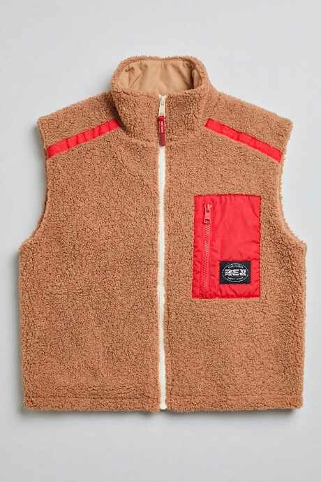 CHALECO UNAI RUSTY Caramelo