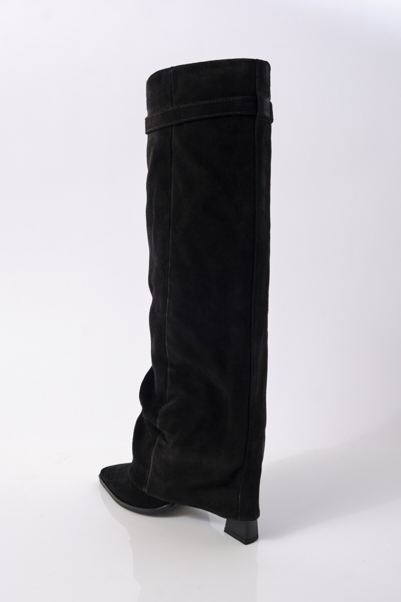BOTA FELICITY FOLDOVER Negro