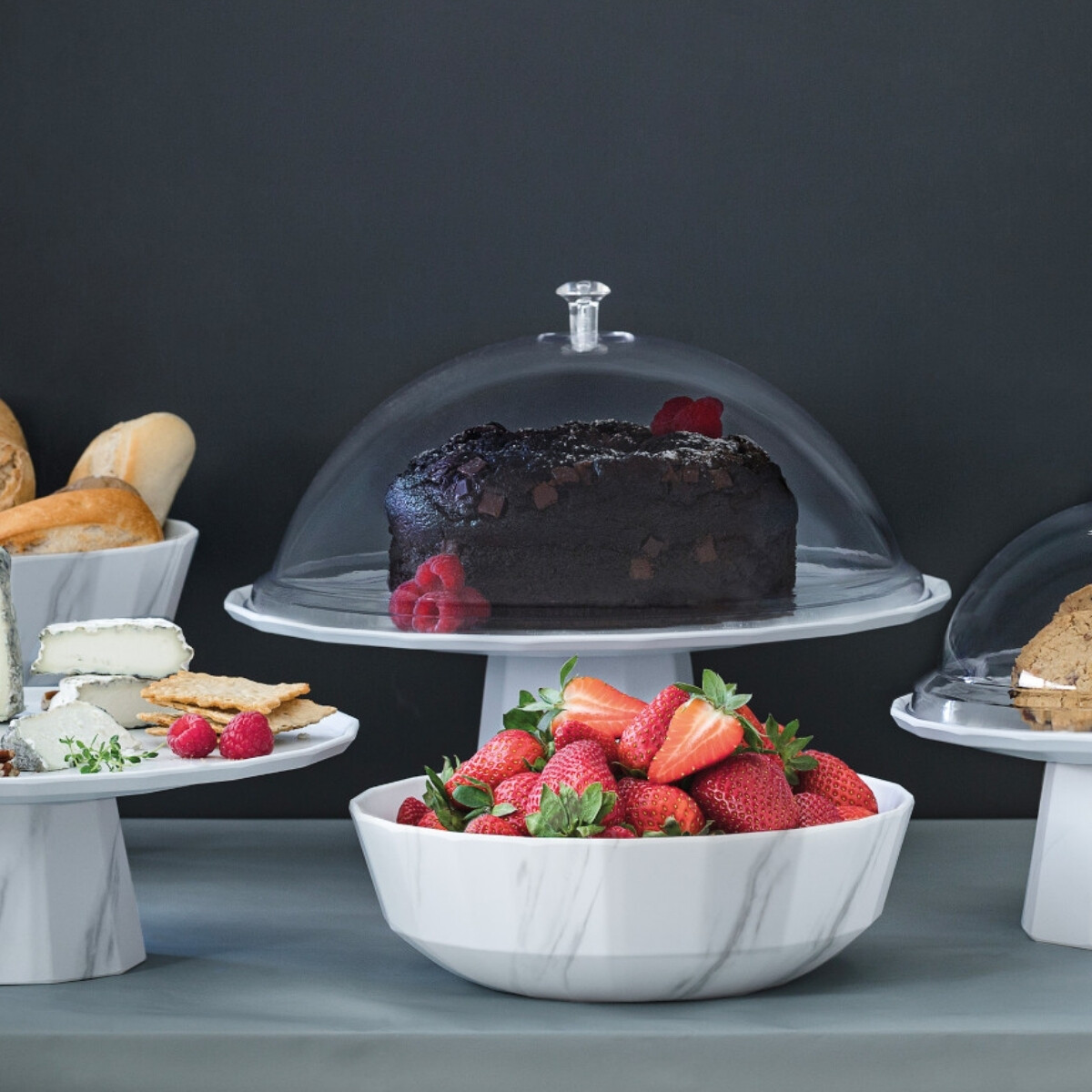 Campana cubre platos 