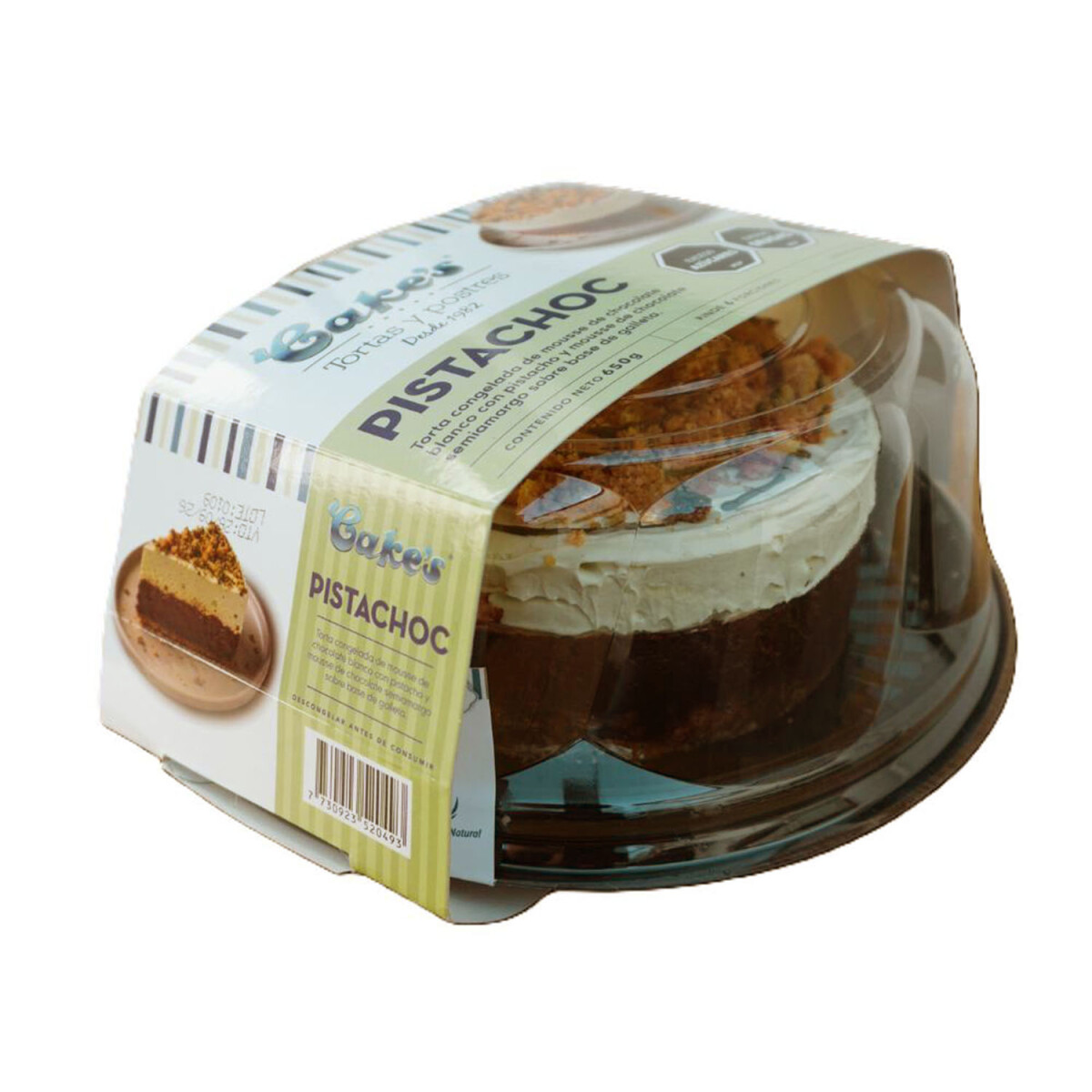 Torta PistaChoc Cake's 650g 