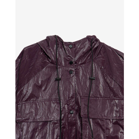 Piloto Oversized Rojo Burdeaux