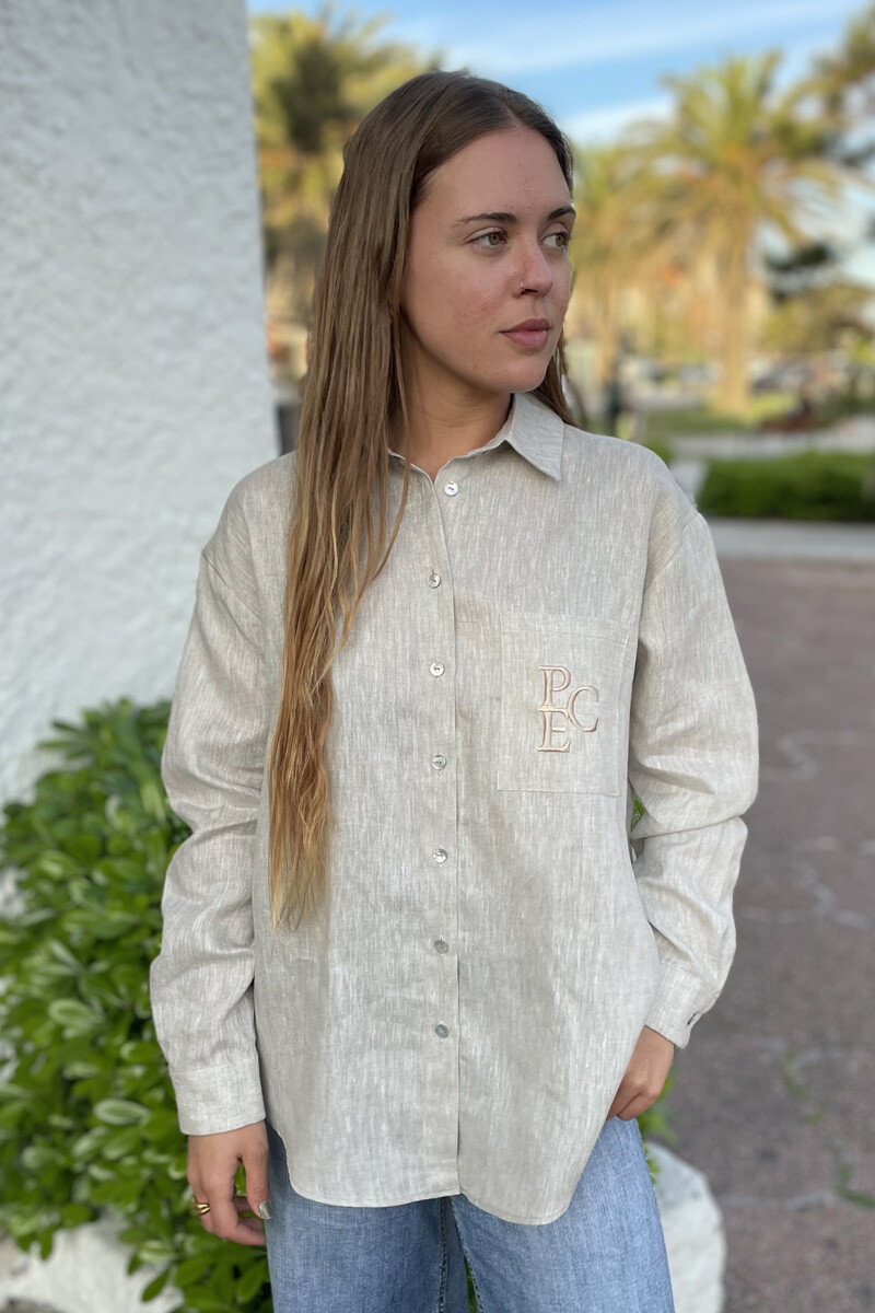 Camisa costa - Beige 