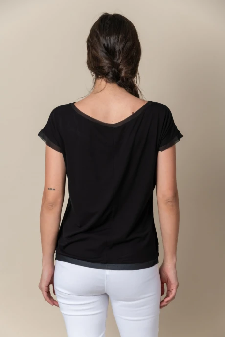 REMERA SIENNA Negro