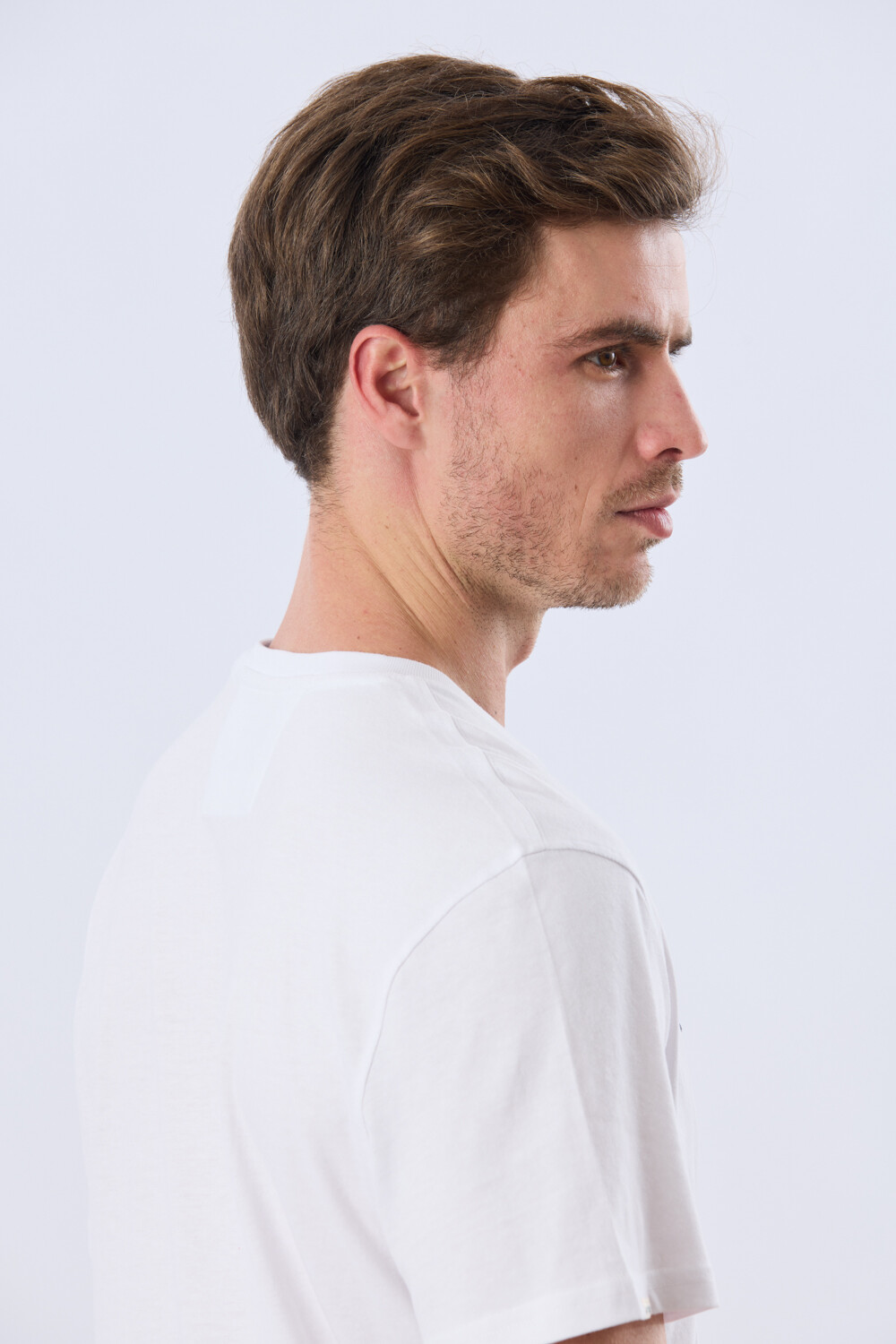 REMERA ESTAMPADA DE ALGODÓN Blanco