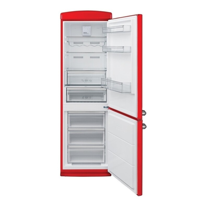 Heladera Con Freezer James J 373 Rr Color Rojo Con Capacidad De 324l 220v Heladera Con Freezer James J 373 Rr Color Rojo Con Capacidad De 324l 220v