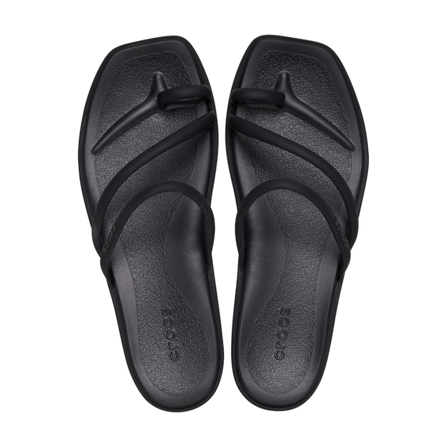 Sandalias Crocs Miami Toe Loop Sandal - Mujer Black