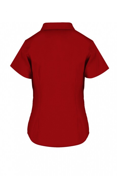 Camisa gabardina dama Rojo