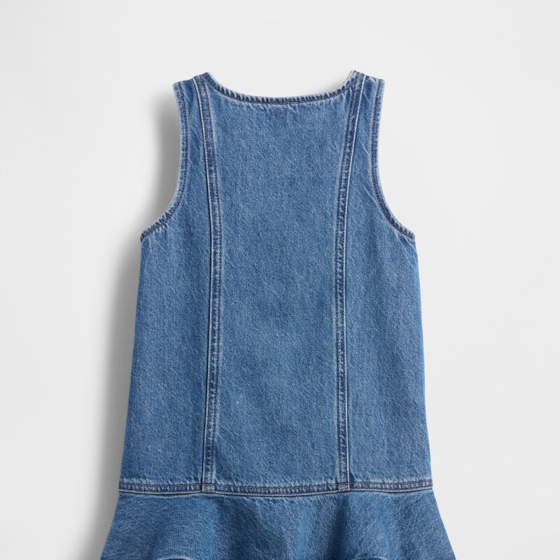 DNM JUMPER DRESS - MED WASH MEDIUM WASH