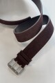 CINTO GAMUZA DOBLE CHOCOLATE