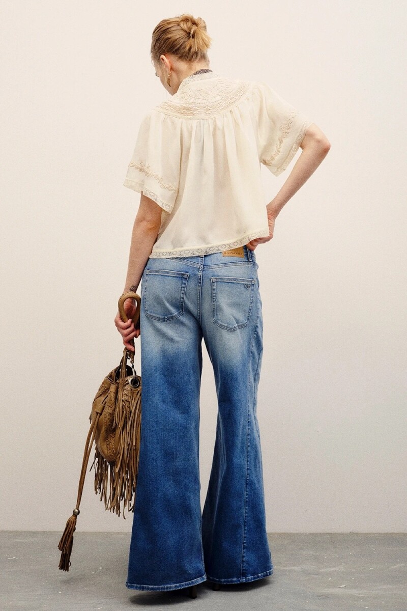 JEAN OXFORD FRANCINE Azul