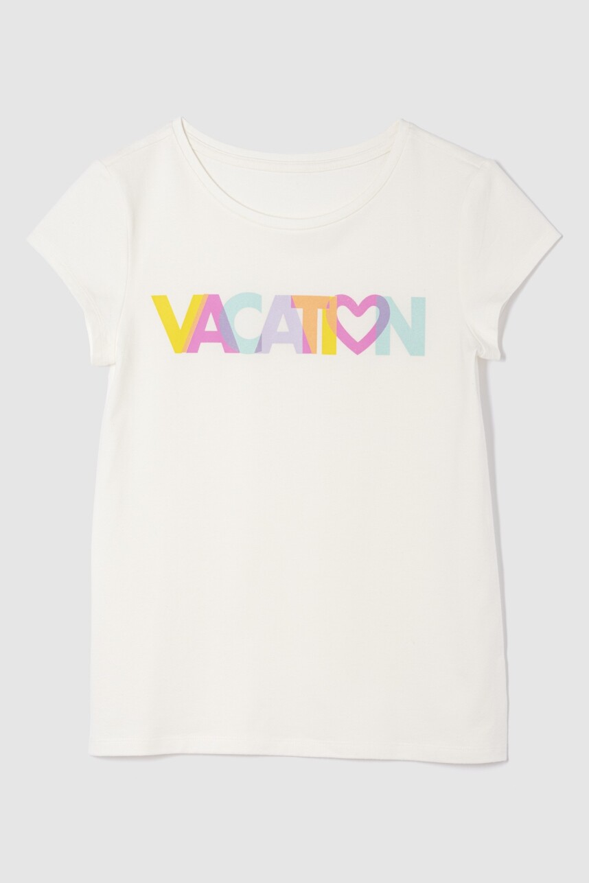 Remera Gráfico Niña Vacationland