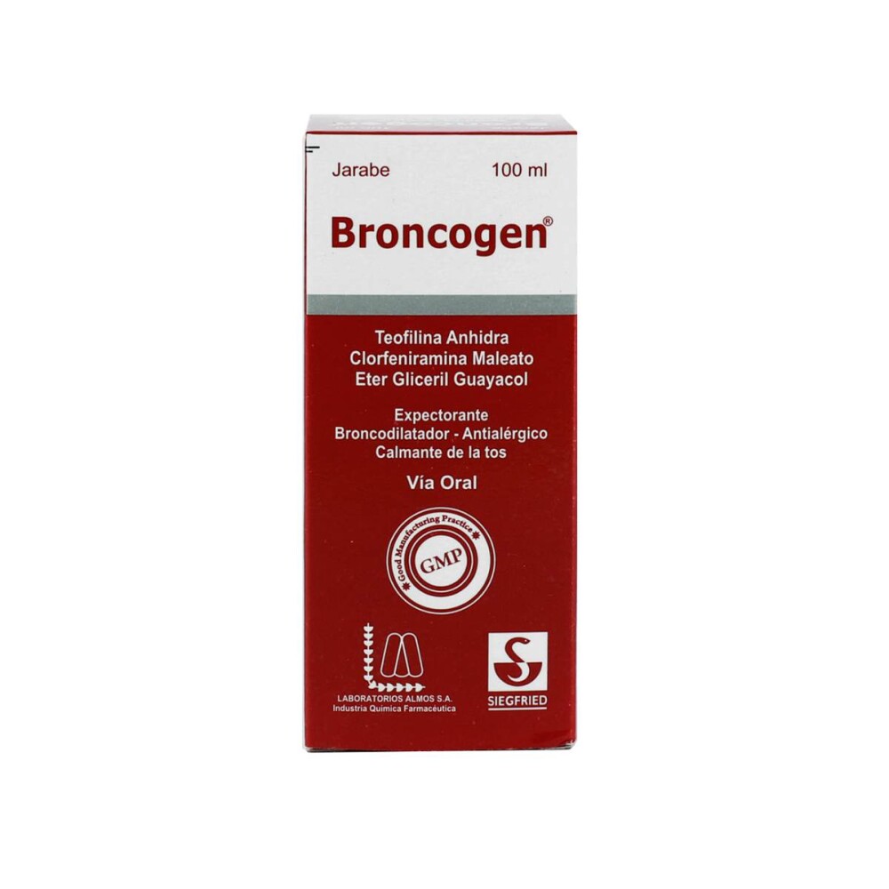 BRONCOGEN JARABE FRASCO X 100 ML. única