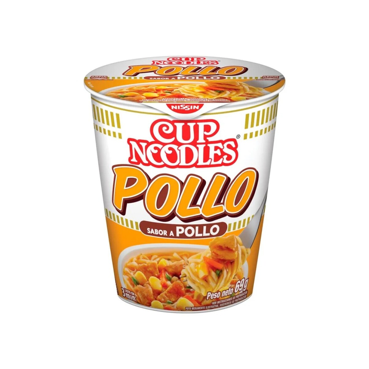NISSIN FIDEO NOODLES POLLO 71G 
