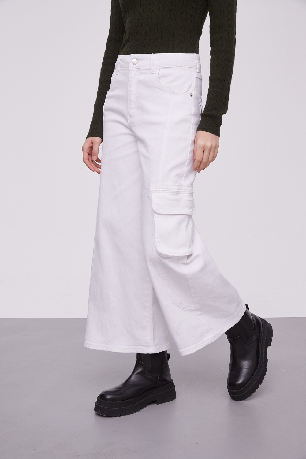 Pantalon Irri Blanco