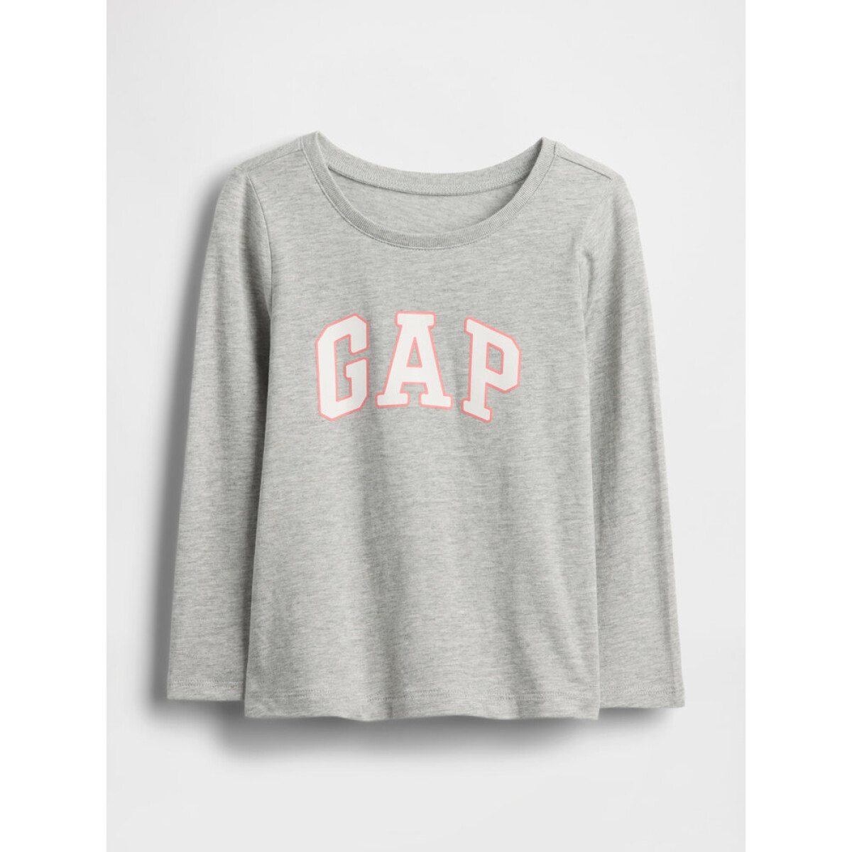 V-FRCH LS LOGO TEE - HEATHER GREY 