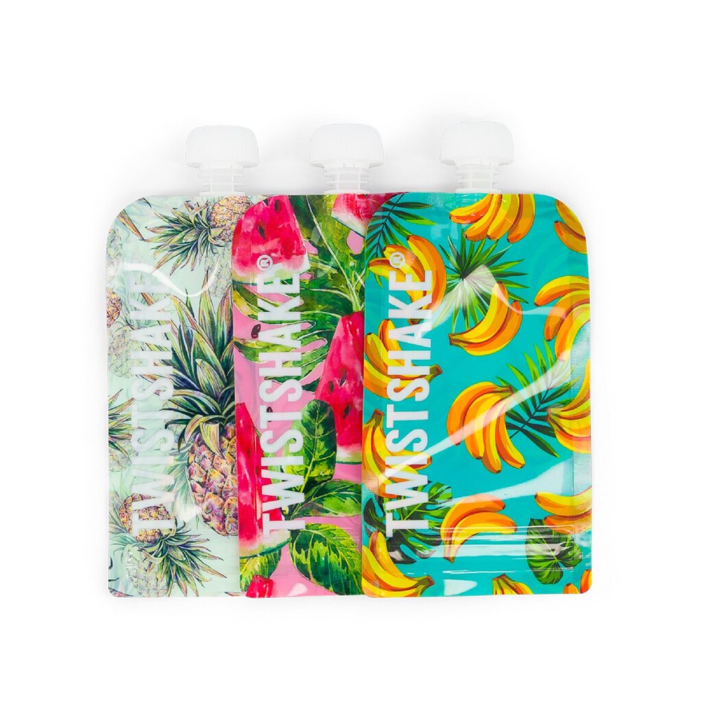 Twistshake Bolsas 3x Squeeze Bag Fruta U