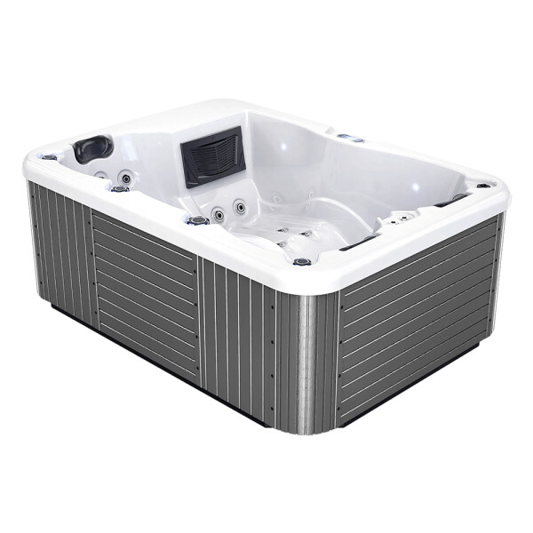 SPA EXTERIOR 3 PERS.GRIS C/COBERT.NEGRO Spa Exterior 3 Pers.gris C/cobert.negro