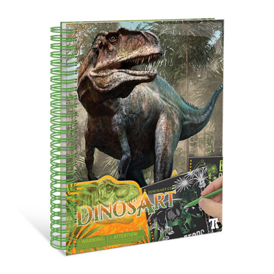 Raspa y dibuja Dinosaurios DinosArt Raspa y dibuja Dinosaurios DinosArt
