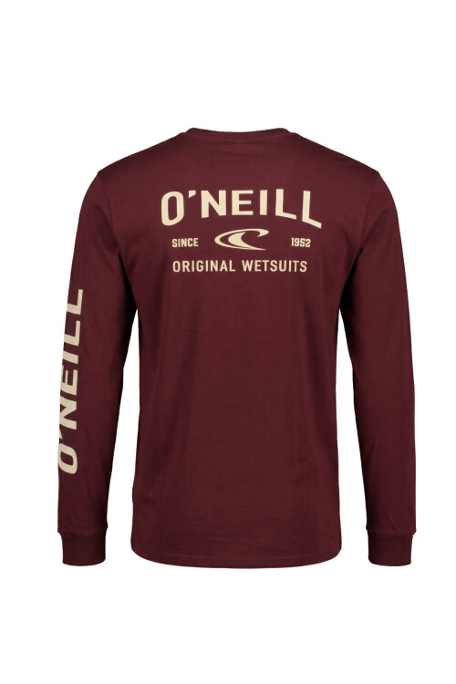 Remera Manga Larga O'Neill Essential Rojo