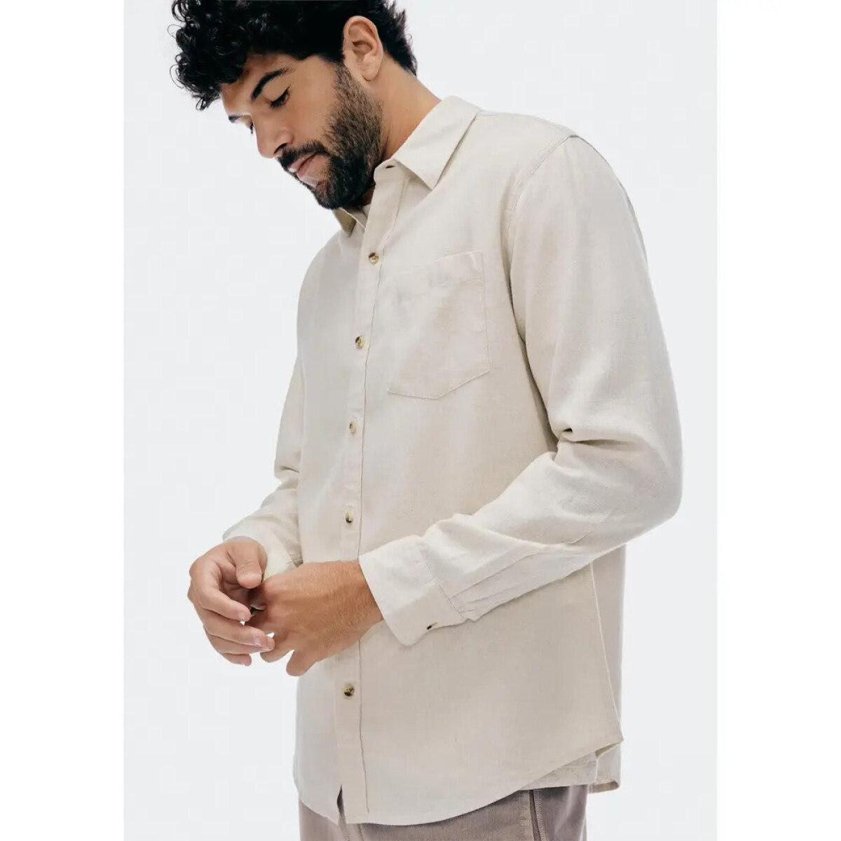 CAMISA MASC - OFF WHITE 