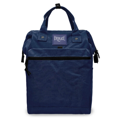 Mochila Cartera Everlast Bolso Dama Urbana Antirrobo Azul