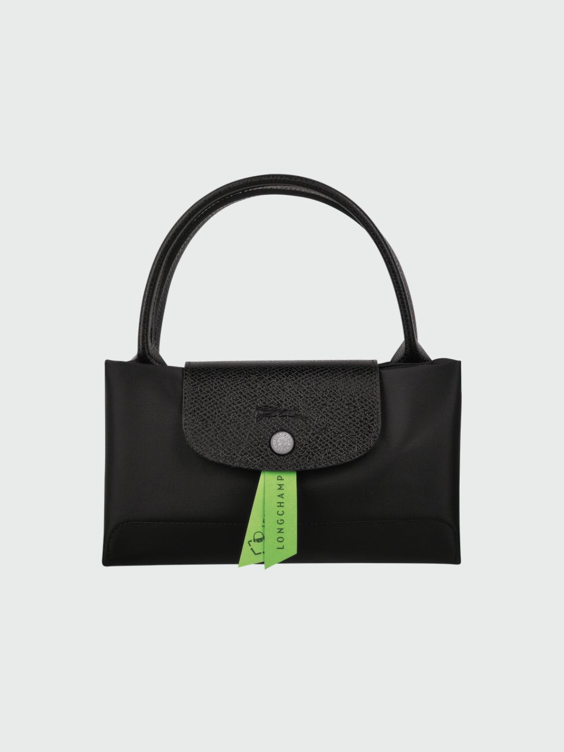 LONGCHAMP - Tote Bag Le Pliage Green M Negro