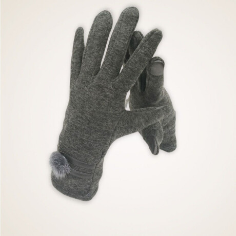 Guantes dama Gris