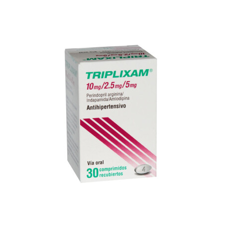 Triplixam 10/2.5/5mg 30 Comprimidos Triplixam 10/2.5/5mg 30 Comprimidos