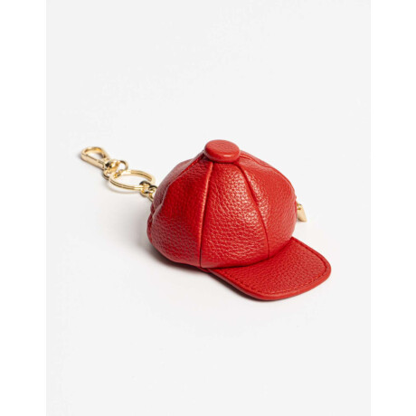 Llavero De Pu Con Gorra Rojo Medio