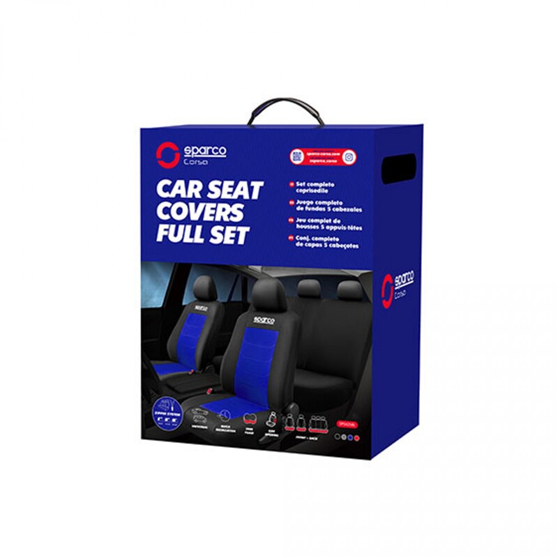 Sparco Cubre Asiento Azul