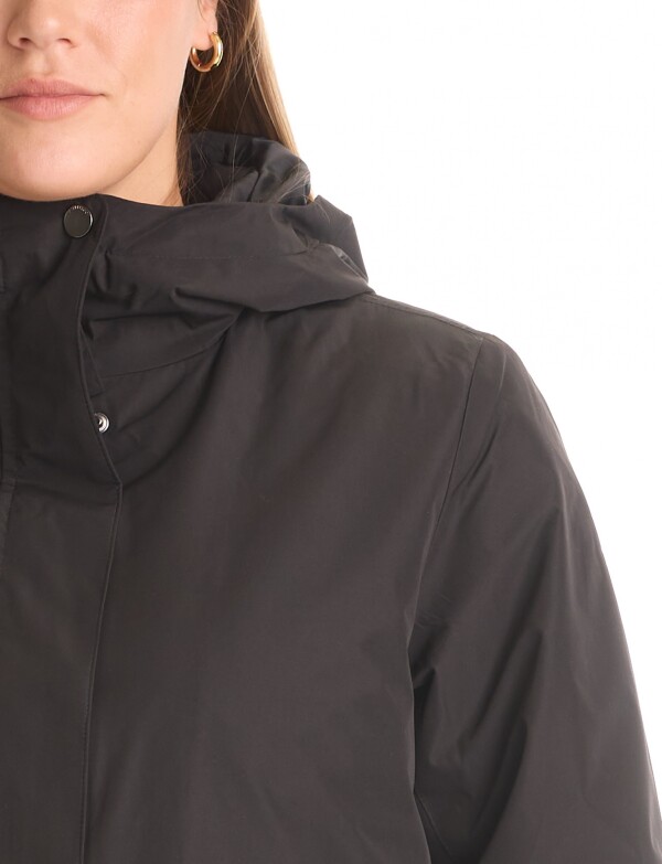 Campera Abrigo 3 En 1 NEGRO