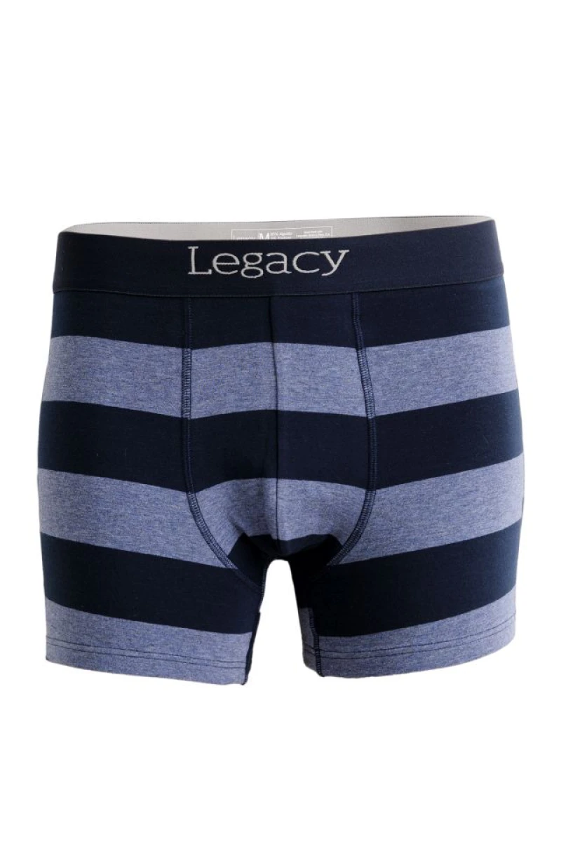 BOXER RAYADO - Azul 