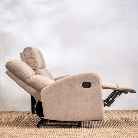 Sillón Reclinable Taos 3 Cuerpos Beige