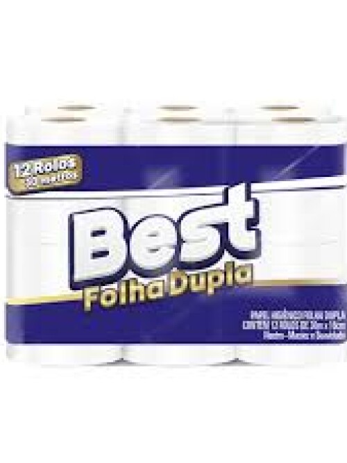 PAPEL HIGIENICO BEST DOBLE HOJA PAQUETON 12 ROLLOS X 30MTS C/U PAPEL HIGIENICO BEST DOBLE HOJA PAQUETON 12 ROLLOS X 30MTS C/U