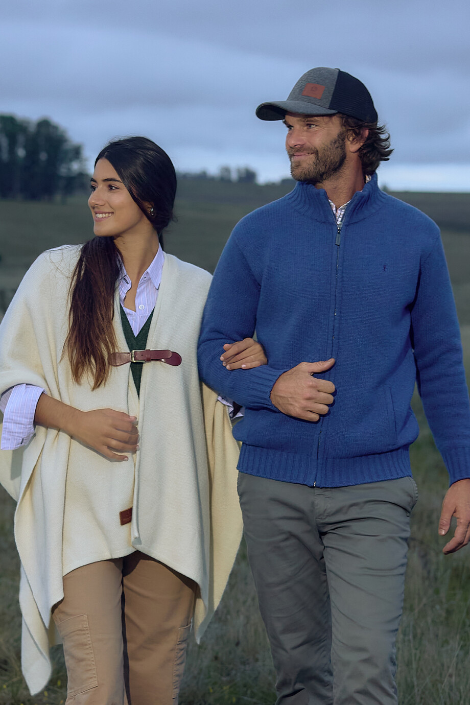 Campera de Lana Azul