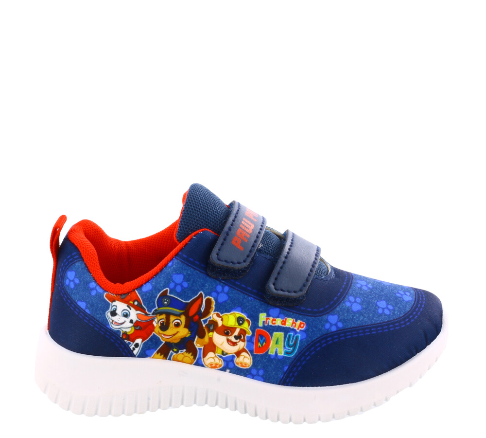 Deportivo Paw Patrol Velcros Marino/Rojo