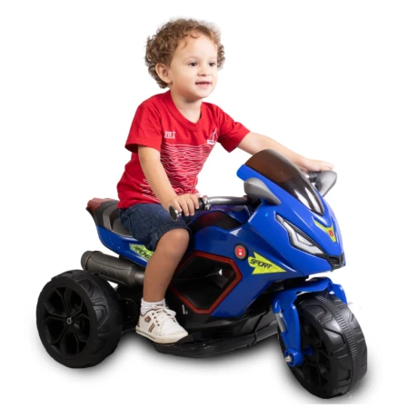 Moto Deportiva Infantil Biemme a Batería Sport Racing AZUL