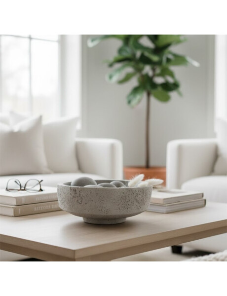 CENTRO DE MESA CON BASE STONE D20CM CENTRO DE MESA CON BASE STONE D20CM