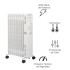 Radiador Aceite James Ra 2000w BLANCO