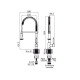 GRIFERIA DE COCINA MONOCOMANDO LINEA TALAMPAYA FV CROMO