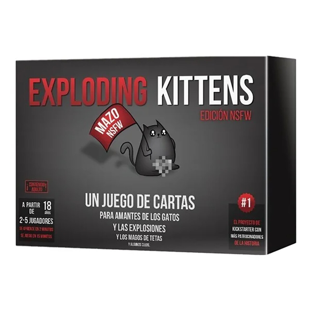 Juego De Mesa Exploding Kittens Edición NSFW +18 